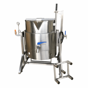 Tacho industrial inox para fabricação de torresmo aquecimento a gás