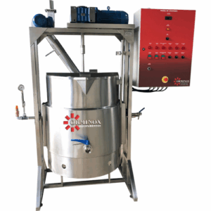 Tacho com exaustor industrial fabricado totalmente em aço inox