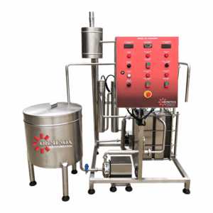 Pasteurizador de leite rápido a placas, trocador de calor.