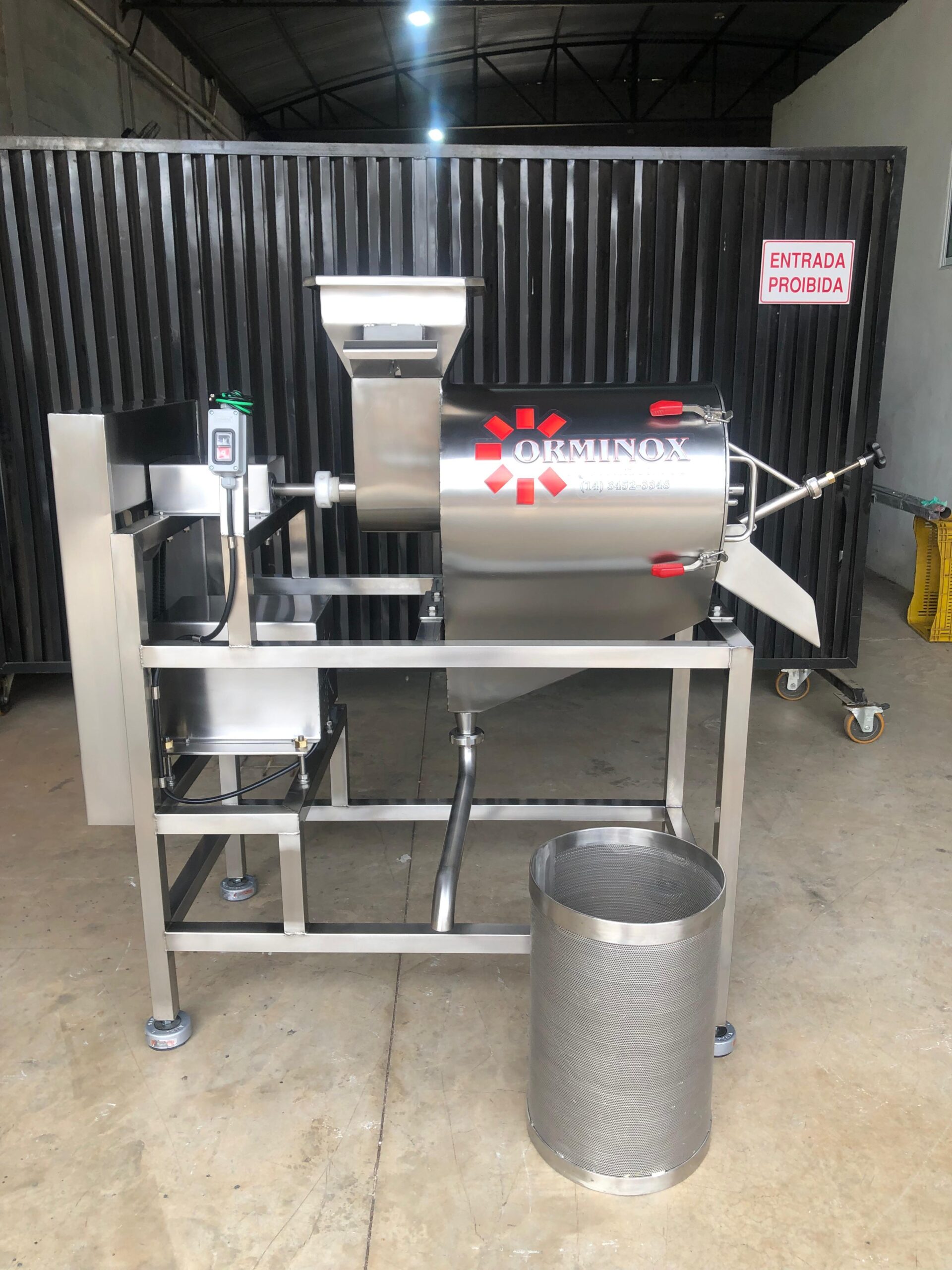 DESPOLPADEIRA 50 KG/H