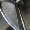 Tanque em aço inox com tela para filtragem